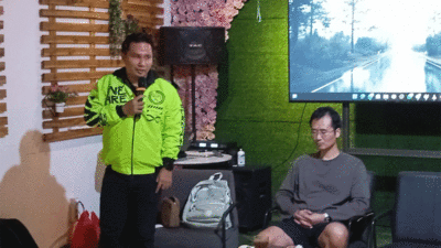 Ketua PB PORDI, Wahyu Erfandy buka kejuaraan domino di Jakarta. (fajar.co.id)