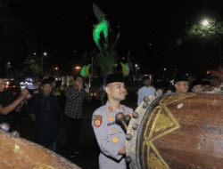 Gema Takbir di Bangkinang, Kapolres Kampar Takbiran Bersama Masyarakat 12 Gema Takbir di Bangkinang, Kapolres Kampar Takbiran Bersama Masyarakat
