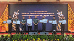Sukses Dampingi Program Serap Gabah, Perum Bulog Beri Penghargaan pada Dandim Jombang