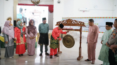 Pembukaan Musyawarah Perencanaan Pembangunan (Musrenbang) dalam rangka penyusunan Rancangan Rencana Pembangunan Jangka Menengah Daerah (RPJMD) 2025-2029, Selasa (24/6/2025).