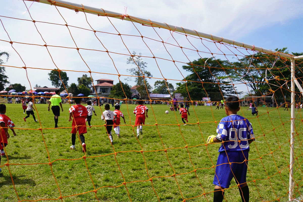 Festival Usia Dini Putra Bumi Serambi Cup II-2025 di Lapangan Gunung Sejati Kota Padang Panjang, Sabtu (28/6/2025).