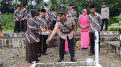 Ziarah ke TMP Suhada Bhakti, Polres Pasaman Teruskan Perjuangan Pahlawan Bangsa