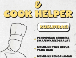 Kabar Gembira bagi Pencari Kerja, Bahyeats Buka Lowongan untuk Posisi Chef dan Cook Helper, Simak Syarat dan Lokasinya, Buruan Daftar 3 Kabar Gembira bagi Pencari Kerja, Bahyeats Buka Lowongan untuk Posisi Chef dan Cook Helper, Simak Syarat dan Lokasinya, Buruan Daftar