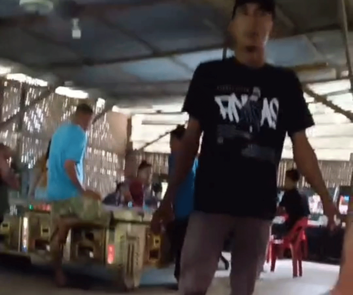 Aktivitas judi yang dilakukan oknum warga di Serdang Bedagai.