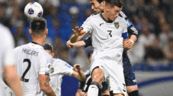Laga Jepang dengan Indonesia. (detikcom)