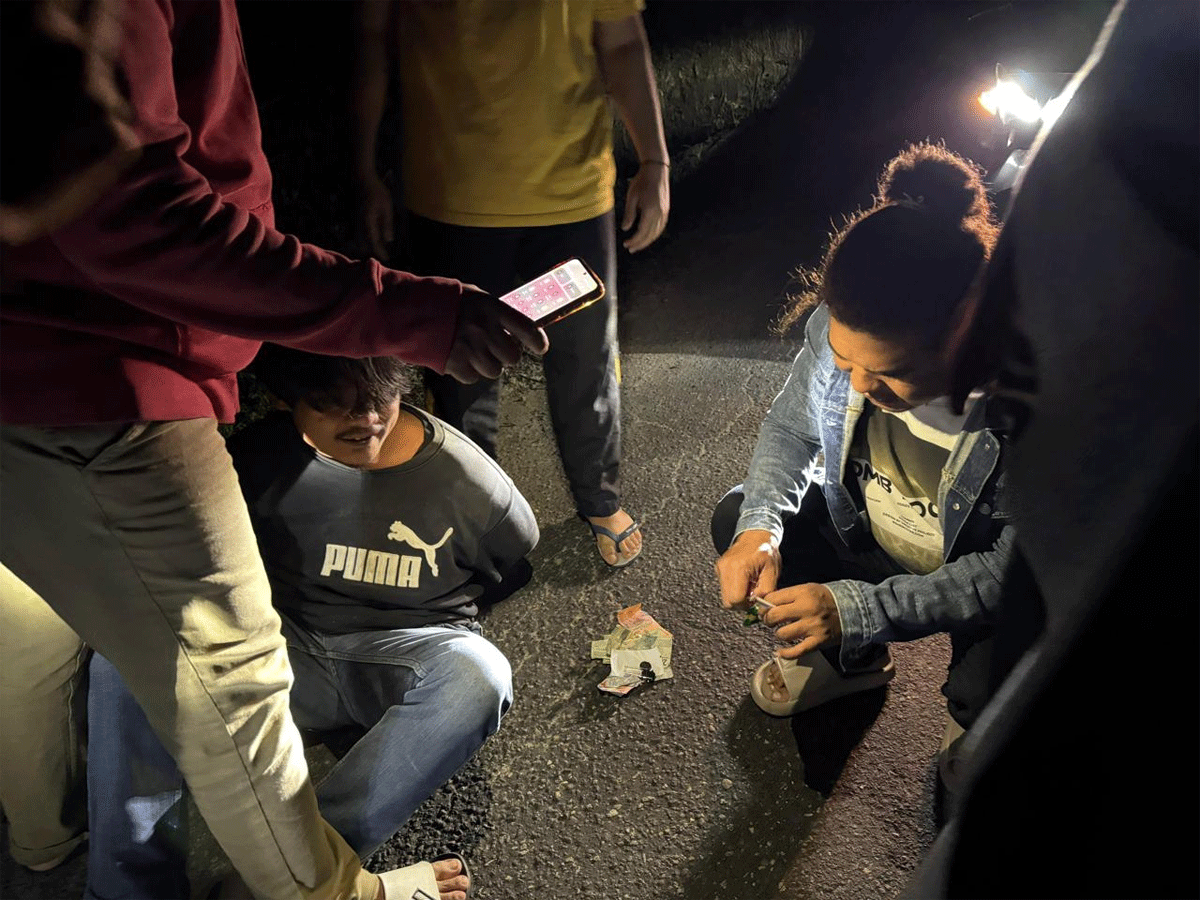 Barang bukti yang diamankan polisi.