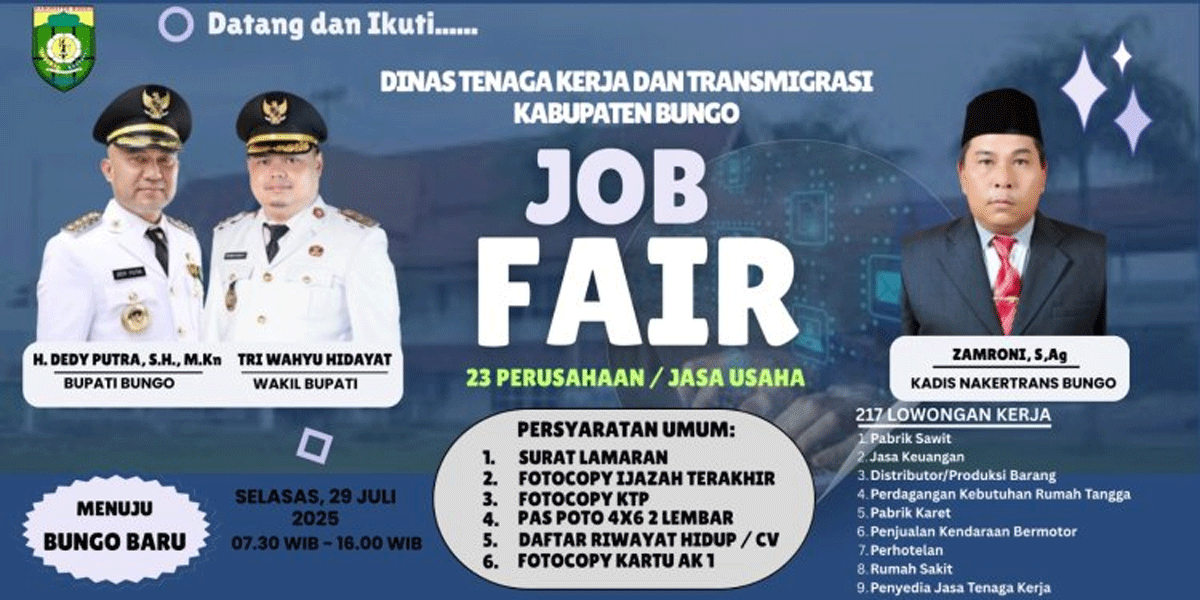 Job fair Pemkab Bungo