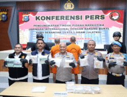 14,87 Kilogram Sabu Hendak Dikirim ke Padang dari Kampar, Untung Digagalkan Polda Riau