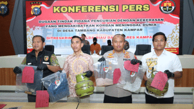 Korban Meninggal Dunia, Dua Pelaku Curas di Dusun Kampung Lintang Ditangkap Polisi