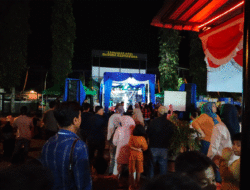 Saksikan Malam Hiburan, Ribuan Warga Lubuk Sikaping Datangi Polres Pasaman