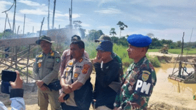 Satgas PETI Bungo Musnahkan 27 Dompeng, Dua Pelaku Ditangkap