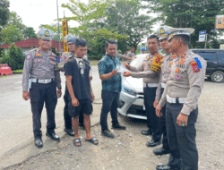 Polres Dharmasraya Laksanakan Operasi Patuh, Polisi Temukan Pengemudi Diduga Bawa Narkoba