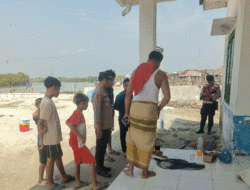 Gerak Cepat, Polsek Tanjung Beringin dan Tim Inafis Evakuasi Mayat Pria di Teras Kantor Pelabuhan