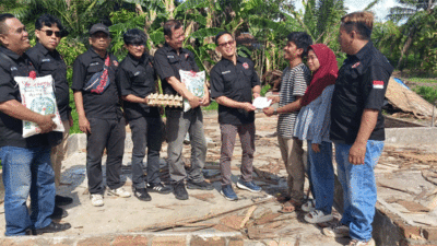Forwakum Sergai Salurkan Bantuan untuk Korban Puting Beliung di Sei Rampah