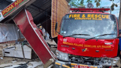 Armada Pemadam Kebakaran Milik Pemkab Solok Kecelakaan Saat Menuju TKP Kebakaran