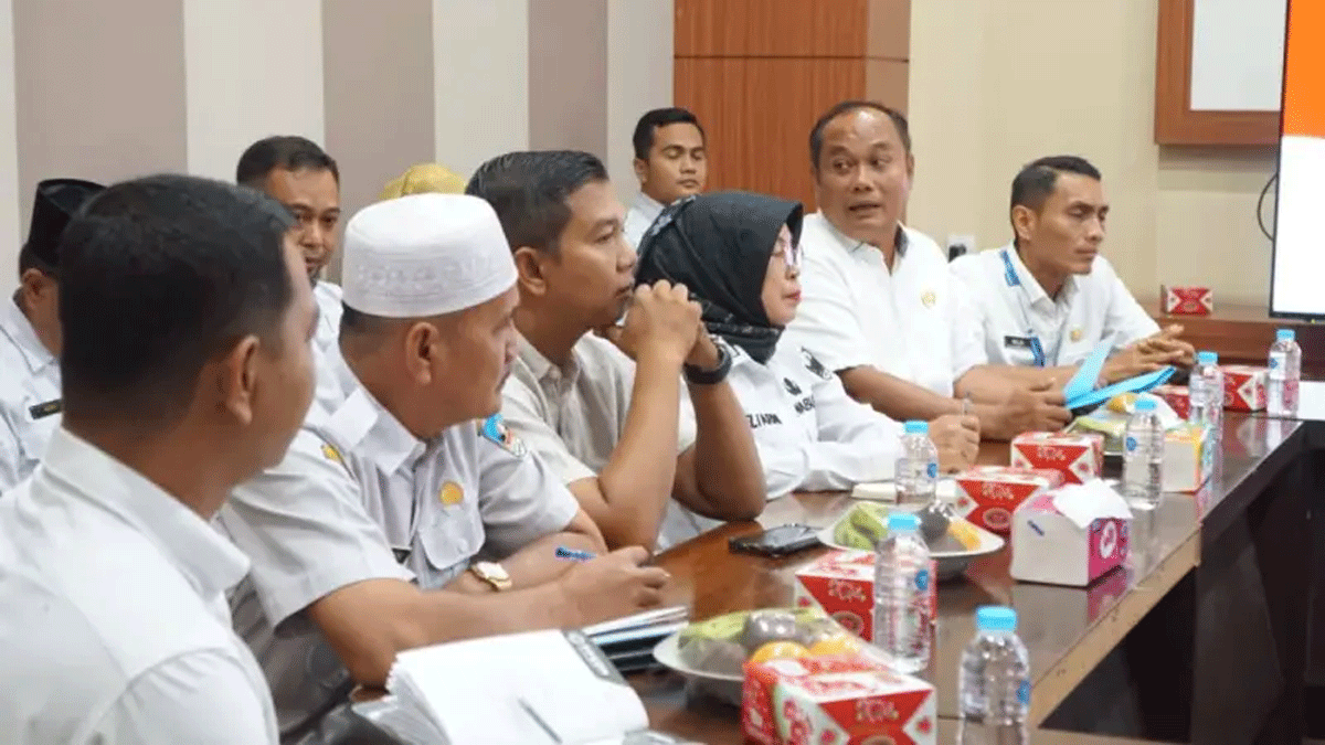 Wabup Dharmasraya terima rombongan dari Pemkab Bungo.