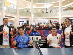 Buka Table Tennis Championship, Menteri Nusron Sampaikan Semangat Kesetaraan Atlet Disabilitas