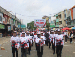 Disaksikan Ribuan Warga, Pawai Pembangunan di Bungo Berlangsung Meriah