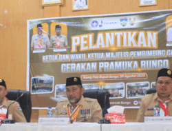 Bupati Dedy Putra Akan Dukung Program dan Kegiatan Pramuka di Bungo