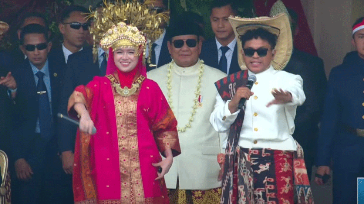Lagu Tabola Bale yang mengguncang Istana Merdeka.