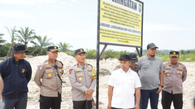 Tak Hanya di Kuansing, Tambang Emas Ilegal di Indragiri Hulu Juga Ditertibkan Aparat