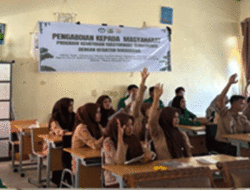 Siapkan Pahlawan Iklim Masa Depan, Tim KKN Universitas Andalas dan Praktisi BMKG Edukasi Siswa SMAN 1 Basa Ampek Balai