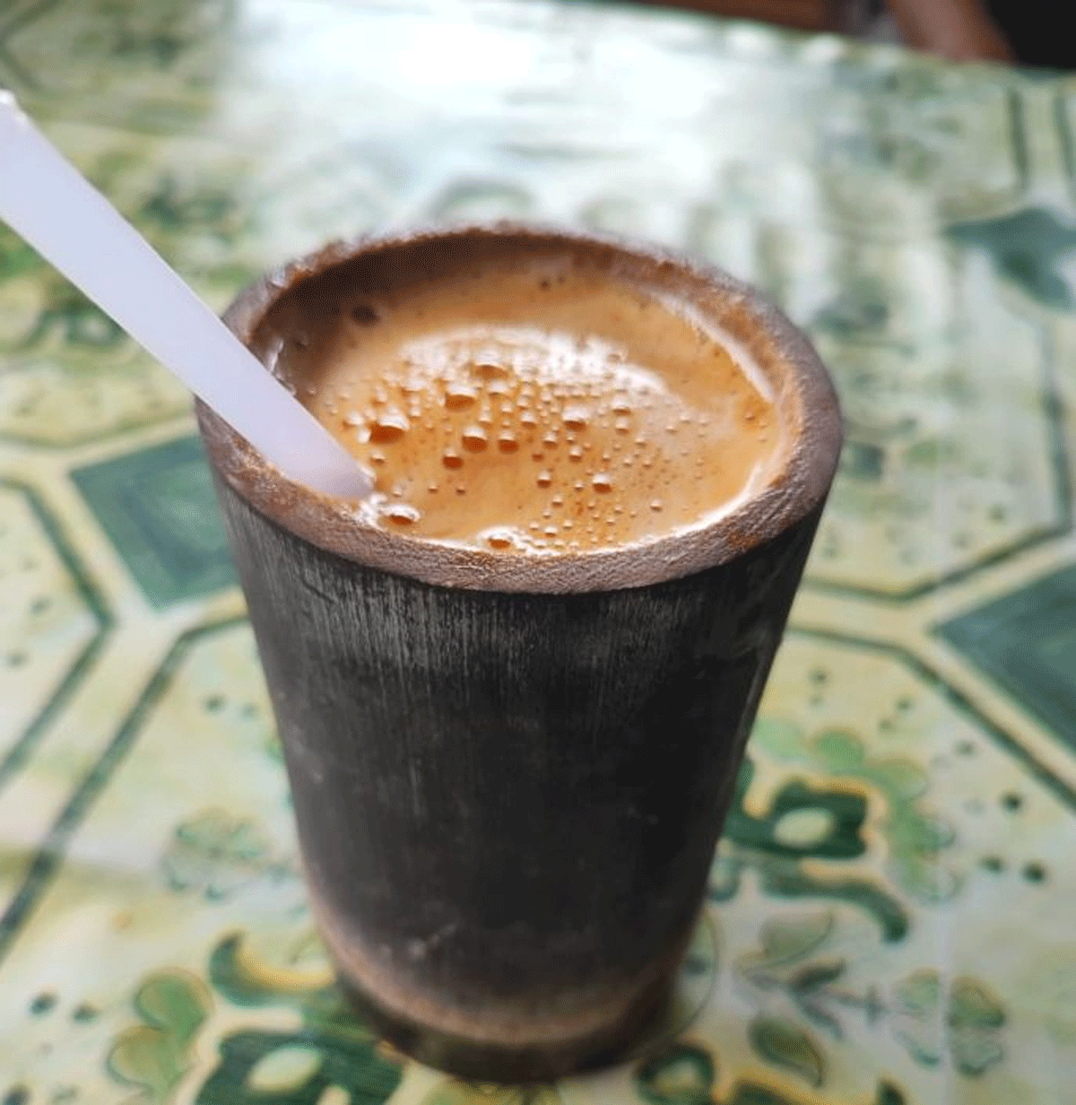 Minuman niro talua di Tanah Datar.