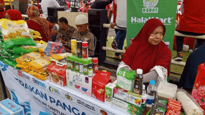 Pangan murah di Padang Panjang. (Kominfo)