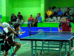48 Atlet Tenis Meja dari Sumbar, Riau dan Jambi Bertarung di Papako 2025