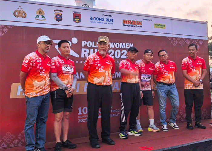 Gubernur Mahyeldi Ansharullah mengapresiasi gelaran Police Women Run (PWR) 2025 yang digelar Polda Sumbar dalam rangka memperingati Hari Jadi Polwan ke-77.