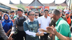 Wakil Menteri Ketenagakerjaan (Wamenaker) RI, Immanuel Ebenezer dan Wakil Gubernur Sumatera Barat, Vasko Ruseimy