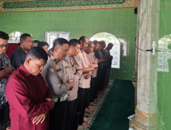 Polres Sergai Gelar Salat Ghaib untuk Almarhum Affan Kurniawan, Driver Ojol Korban Rantis Brimob