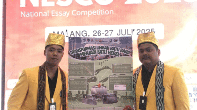 Dua mahasiswa UNP yang ukir prestasi nasional.