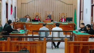 Mantan Kepala Cabang dan Kasi Pemasaran Bank Sumut Sei Rampah Divonis 16 Bulan Penjara