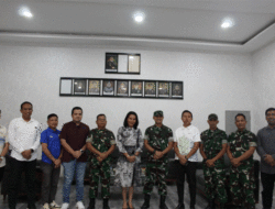 Komandan Kodim 0204/DS Kunjungi Kejari, Mari Bersama Menjaga Serdang Bedagai