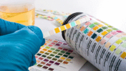 Ilustrasi tes urine.