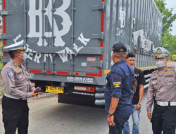 Razia Truk ODOL di Pekanbaru, 30 Kendaraan Ditindak