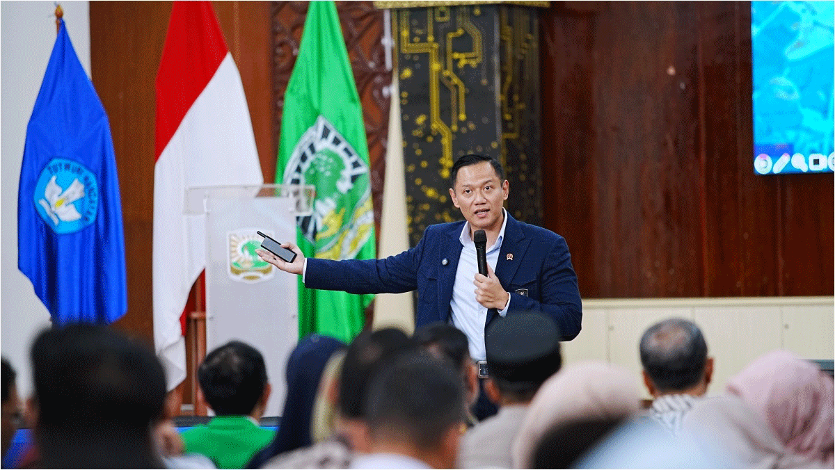Menteri Koordinator Bidang Infrastruktur dan Pembangunan Kewilayahan, Dr. Agus Harimurti Yudhoyono