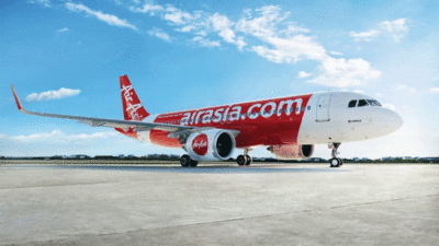 Pesawat AirAsia.