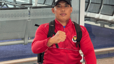 Riadi, atlet Serdang Bedagai yang bertanding di India.