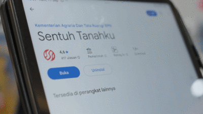 Aplikasi yang bisa diunduh di Playstore dan Appstore.
