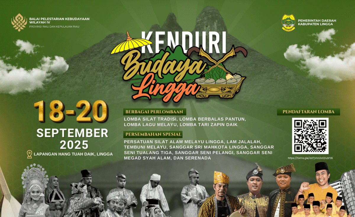 Kenduri Budaya Lingga Kembali Digelar, Banyak Lomba Diadakan, Pentas Seni Ditampilkan 1 Kenduri Budaya Lingga 2025