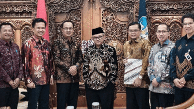 Wakil Bupati Kerinci Murison audiensi dengan Menteri Pendidikan Dasar dan Menengah, Prof. Abdul Mu’ti di Kementerian Pendidikan Dasar dan Menengah, Jakarta, Kamis (18/9/2025).
