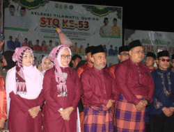 Sempat Diguyur Hujan Deras, Ribuan Warga Hadiri Pembukaan STQ di Tanah Sepenggal