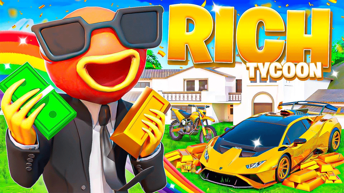 Game Rich Tycoon. (fortnite)