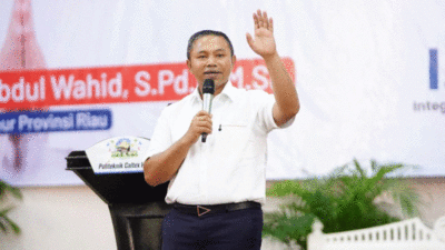 Gubernur Riau, Abdul Wahid.