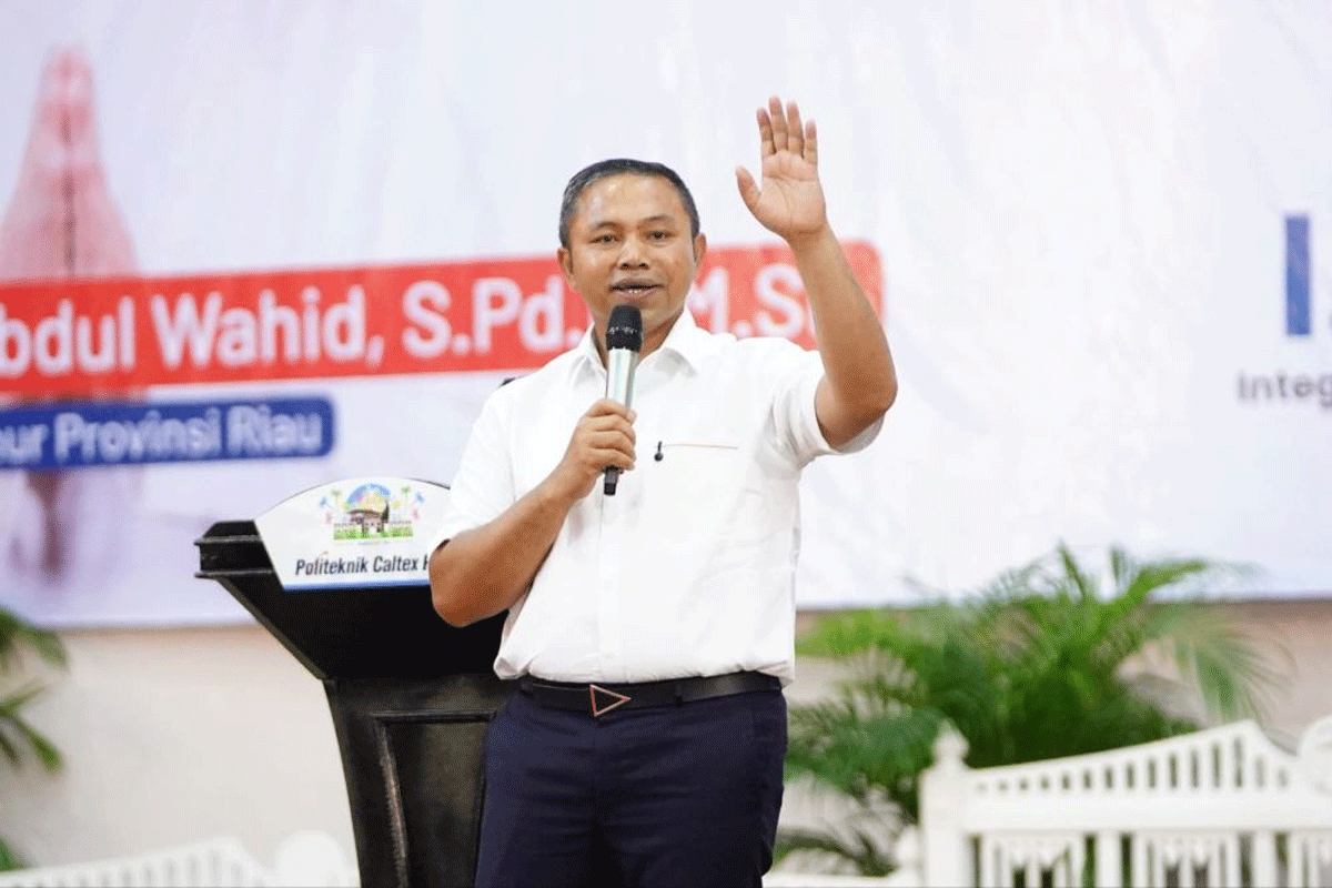 Gubernur Riau, Abdul Wahid.