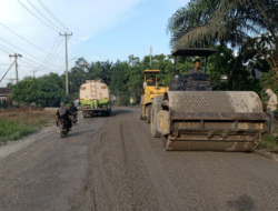 Jalan Penghubung Indragiri Hulu dengan Kuantan Singingi Diperbaiki dengan Anggaran Rp37 Miliar