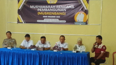 -Pemerintah Kampung Way Pisang, Kecamatan Way Tuba adakan musyawarah rencana pembangunan (musrenbang) di aula kantor kampung setempat, Rabu (24/9/2025).