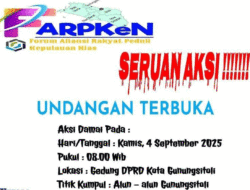 Beredar Seruan Aksi Damai di Kota Gunungsitoli, Usung Lima Tuntutan, Termasuk Arogansi Oknum Anggota DPRD